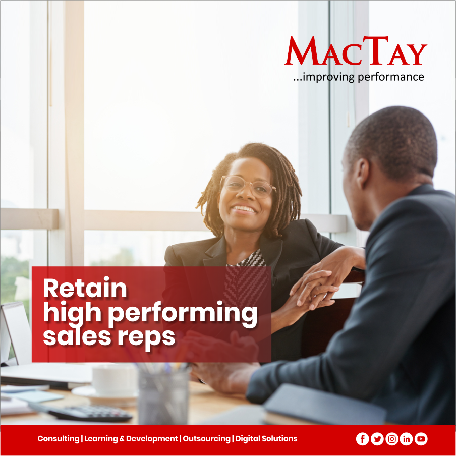 Retain high performing sales reps