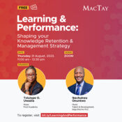 Learning and Performance: Shaping your knowledge retention and management strategy.