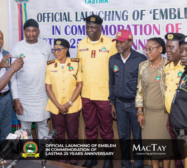 LASTMA Unveils 25th Anniversary Emblem: Celebrating a Legacy of Excellence